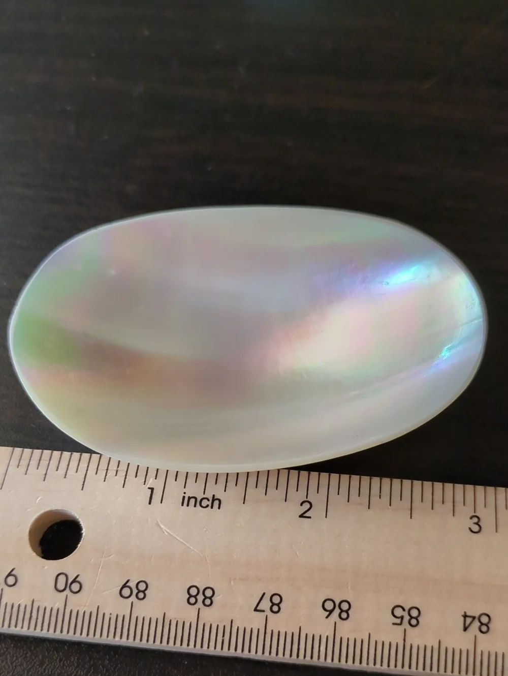 Vintage Mother Of Pearl Hand Carved Caviar Dishes